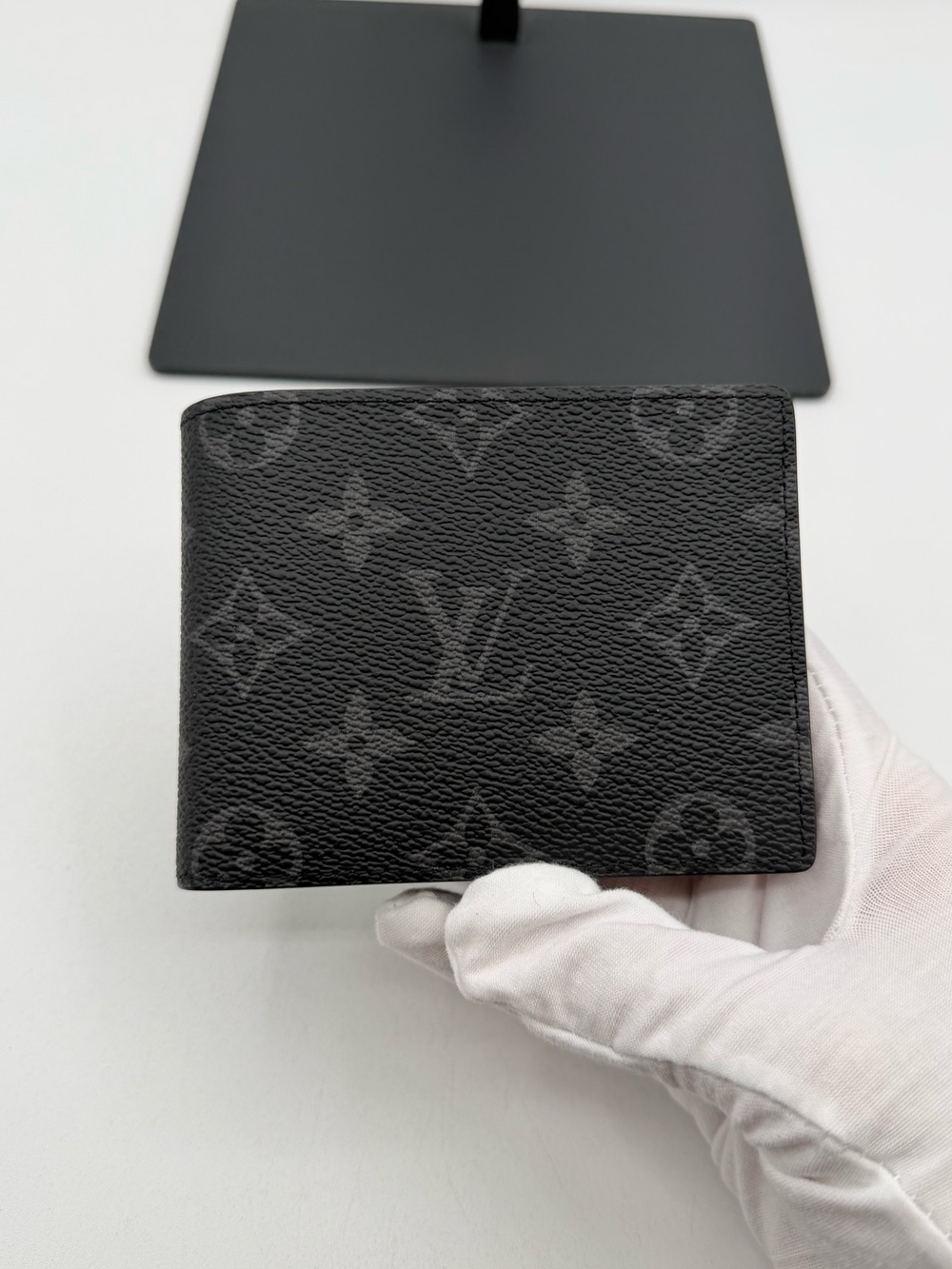 Louis Vuitton Graphite Monogram Bi fold Wallet